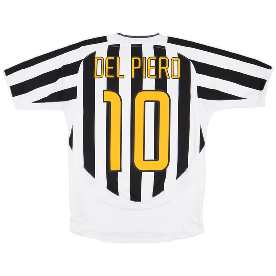 2003-04 Juventus Home Shirt Del Piero #10 - 6/10 - (S)
