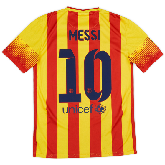 2013-15 Barcelona Away Shirt Messi #10 - 6/10 - (S)