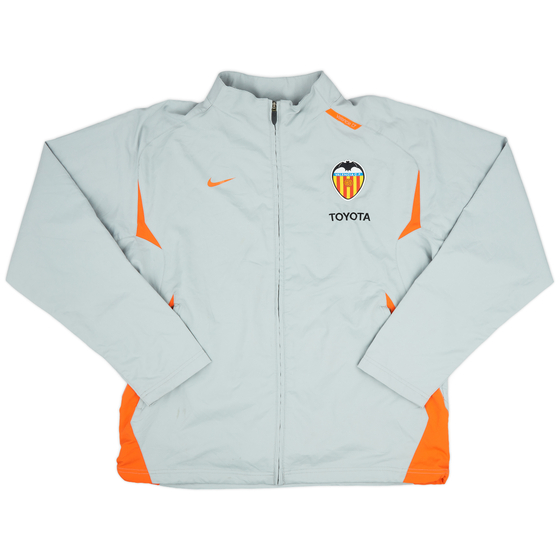 2007-08 Valencia Nike Track Jacket - 9/10 - (XL)