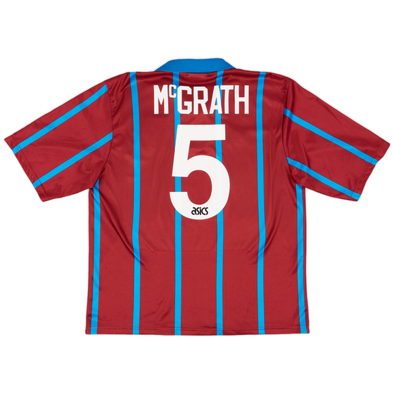 1993-95 Aston Villa Home Shirt McGrath #5 - 9/10 - (XL)