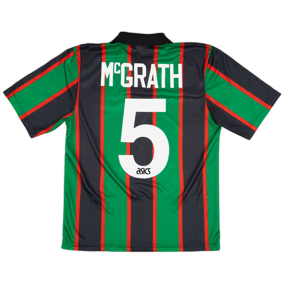 1993-95 Aston Villa Away Shirt McGrath #5 - 9/10 - (M)