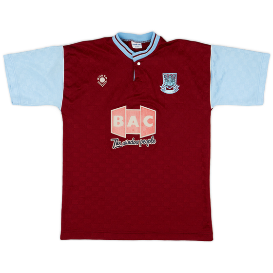 1989-90 West Ham Home Shirt - 6/10 - (S)