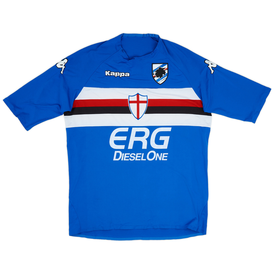 2005-07 Sampdoria Player Isssue Home Shirt - 6/10 - (L)