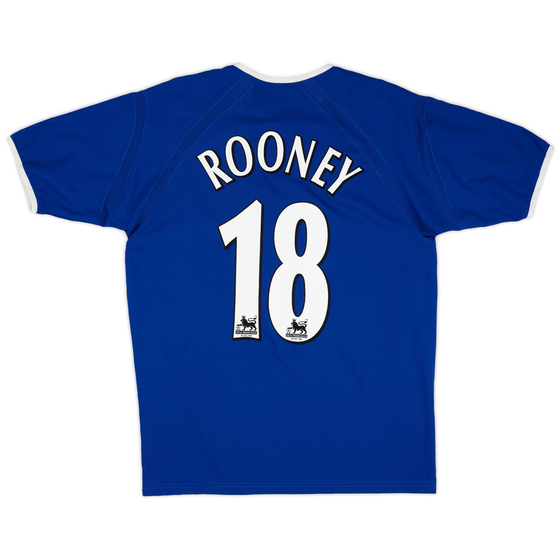 2003-04 Everton Home Shirt Rooney #18 - 10/10 - (S)