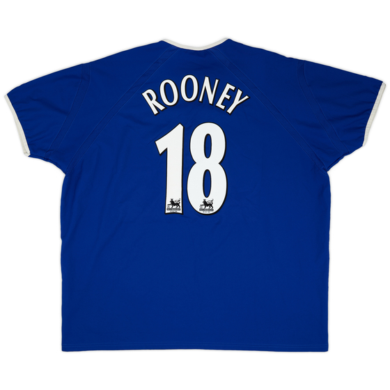 2003-04 Everton Home Shirt Rooney #18 - 9/10 - (3XL)