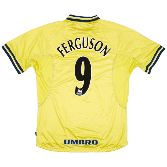 1998-99 Everton Third Shirt Ferguson #9 - 8/10 - (XL)