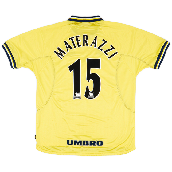 1998-99 Everton Third Shirt Materazzi #15 - 9/10 - (XL)