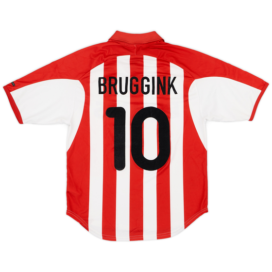 2000-02 PSV Home Shirt Bruggink #10 - 7/10 - (S)