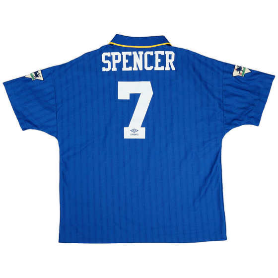 1995-97 Chelsea Home Shirt Spencer #7 - 7/10 - (XXL)