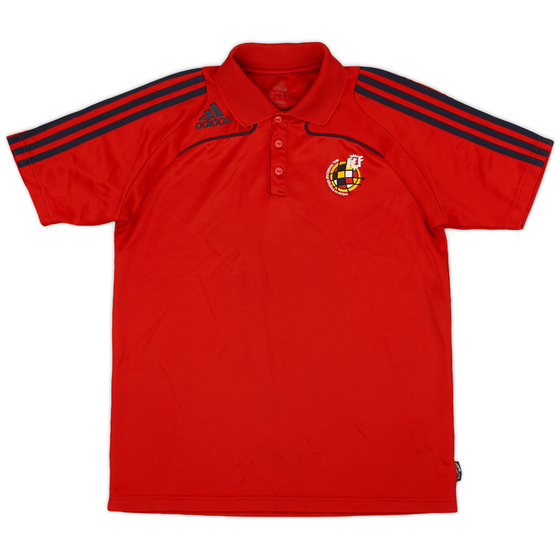 2007-08 Spain adidas Polo Shirt - 8/10 - (M)