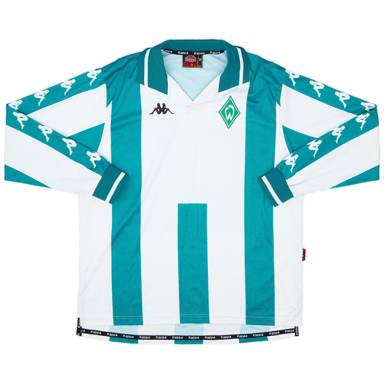 2000-01 Werder Bremen Home L/S Shirt - 8/10 - (M)