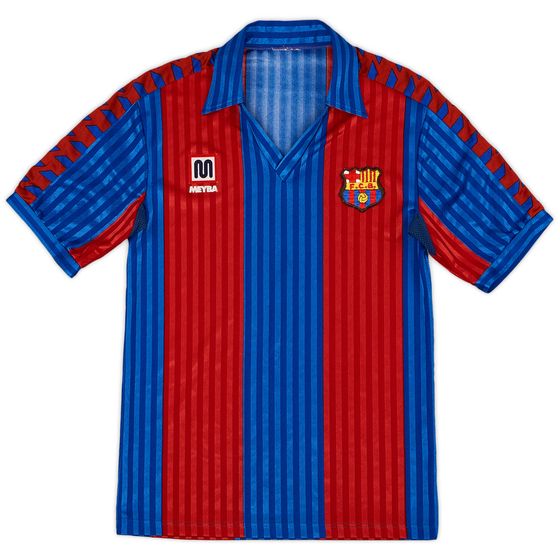 1989-92 Barcelona Home Shirt - 8/10 - (S)