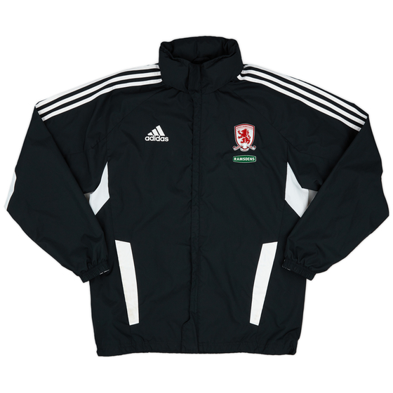 2011-12 Middlesbrough adidas Hooded Rain Jacket - 8/10 - (M)