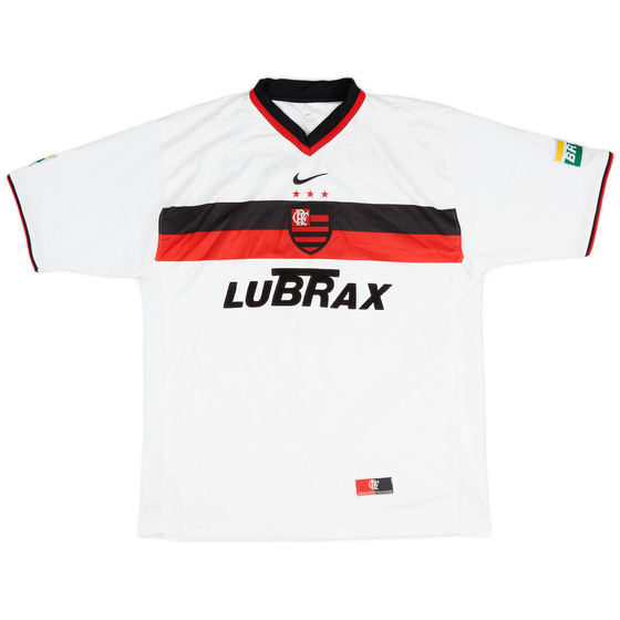 2000-01 Flamengo Away Shirt #8 - 7/10 - (L)