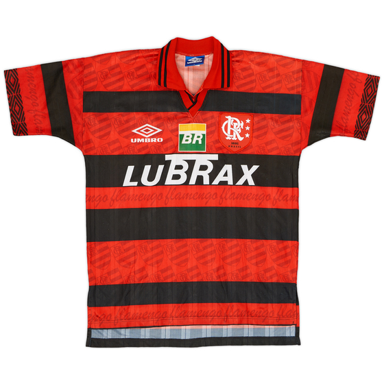 1995-96 Flamengo Centenary Home Shirt - 9/10 - (L)