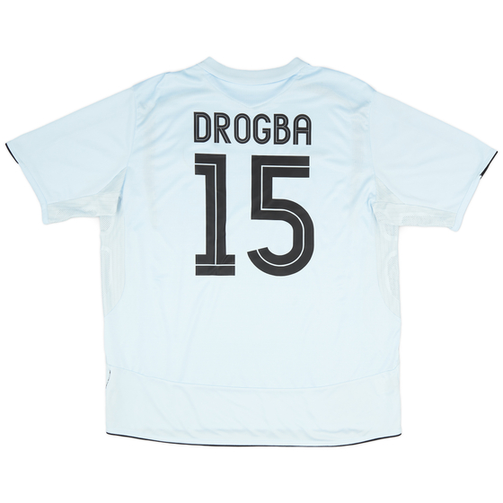 2005-06 Chelsea Away Shirt Drogba #15 - 6/10 - (XXL)
