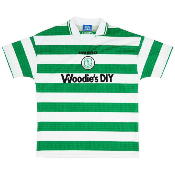 1997-98 Shamrock Rovers Home Shirt - 10/10 - (XL)