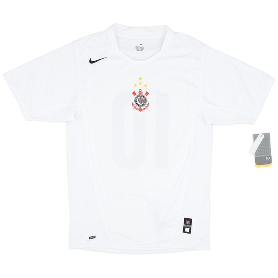 2004-05 Corinthians Home Shirt #10 (Tevez) (S)