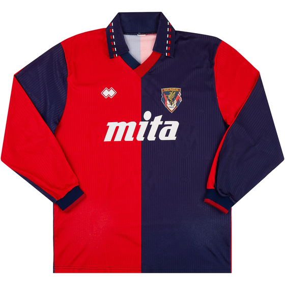 1991-92 Genoa Home L/S Shirt - 8/10 - (XL)
