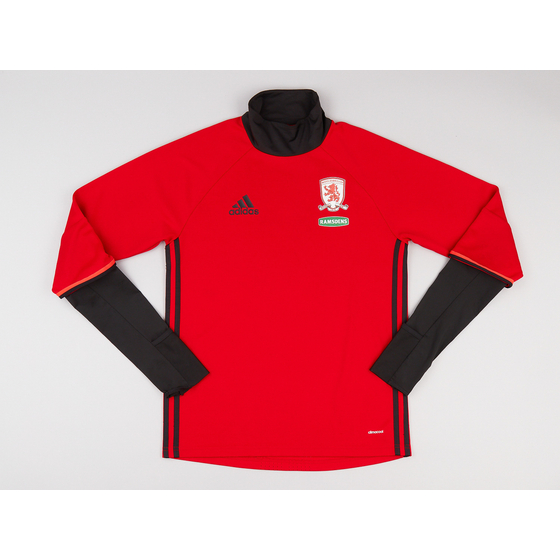 2010s Middlesbrough adidas Training Top - 8/10 - (S)
