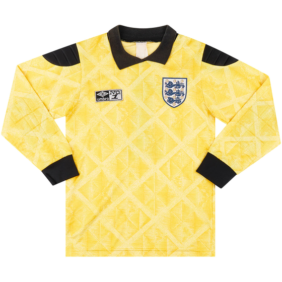 90s England GK Shirt - 6/10 - L.Boys