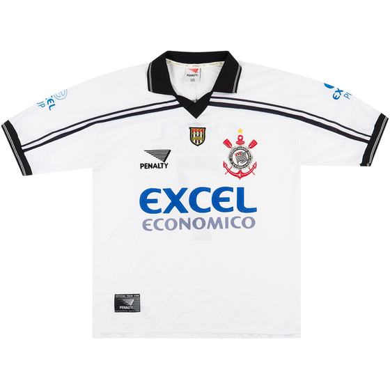 1998 Corinthians Home Shirt #7 - 6/10 - (XL)