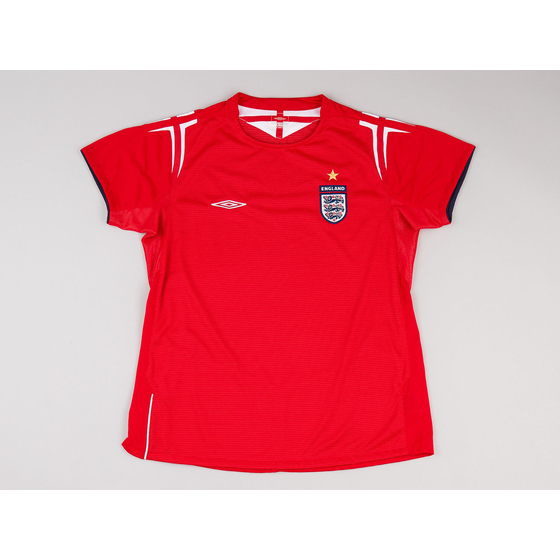 2004-06 England Away Shirt - 8/10 - Women's (XL)