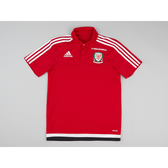 2016 Wales adidas Polo Shirt S