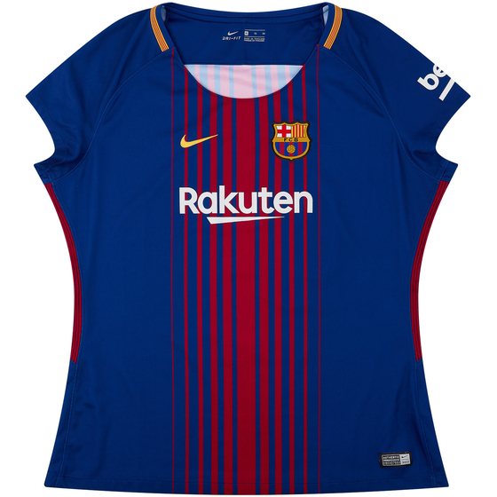 2017-18 Barcelona Home Shirt - 8/10 - Women's (XL)