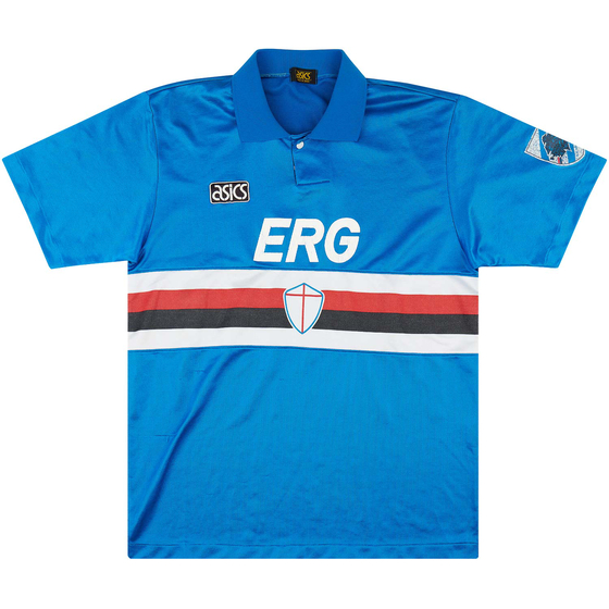 1992-94 Sampdoria Home Shirt - 5/10 - (XL)