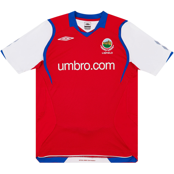 2008-09 Linfield Away Shirt - 6/10 - (S)