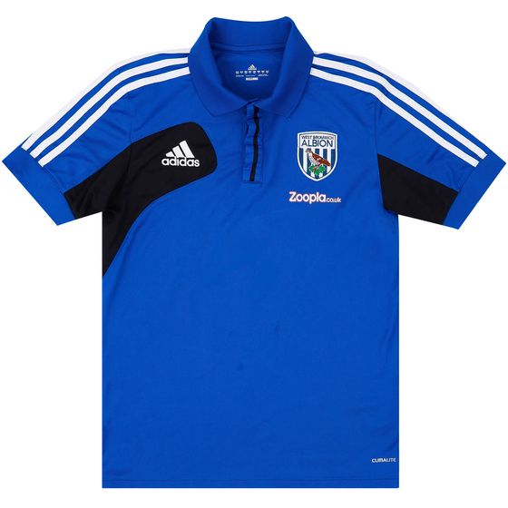 2011-12 West Brom adidas Polo Shirt - 8/10 - (S)