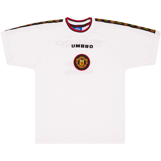 1996-97 Manchester United Umbro Training Shirt - 8/10 - (Y)
