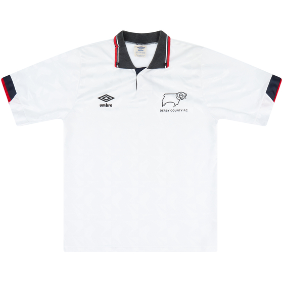 1989-91 Derby County Home Shirt - 8/10 - (S)