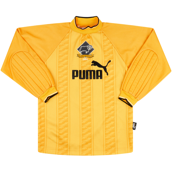 1995-96 Derby County GK Shirt #1 - 8/10 - (S)