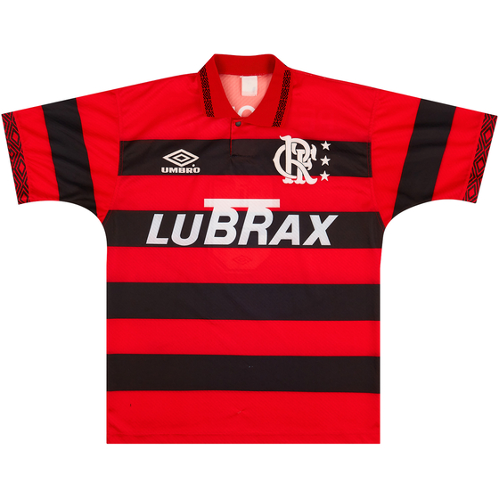 1993 Flamengo Home Shirt #9 - 9/10 - (XL)