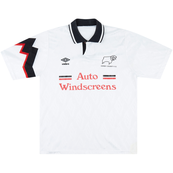1991-93 Derby County Home Shirt - 7/10 - (L)