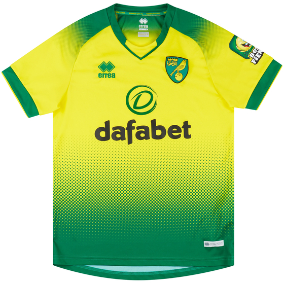 2019-20 Norwich Home Shirt - 9/10 - (S)