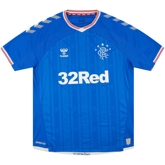 2019-20 Rangers Home Shirt - 8/10 - (L)