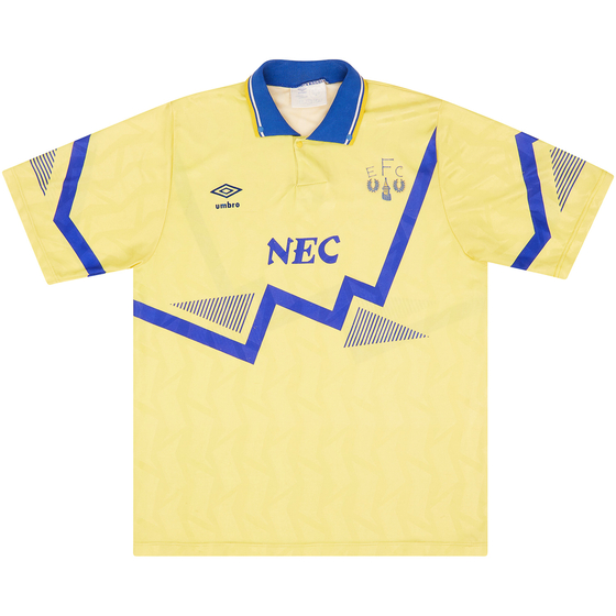 1990-92 Everton Away Shirt - 6/10 - (L)