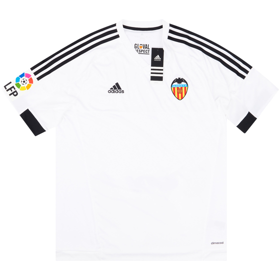 2015-16 Valencia Home Shirt (XL)