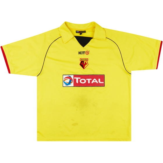 2003-05 Watford Home Shirt - 5/10 - (L)