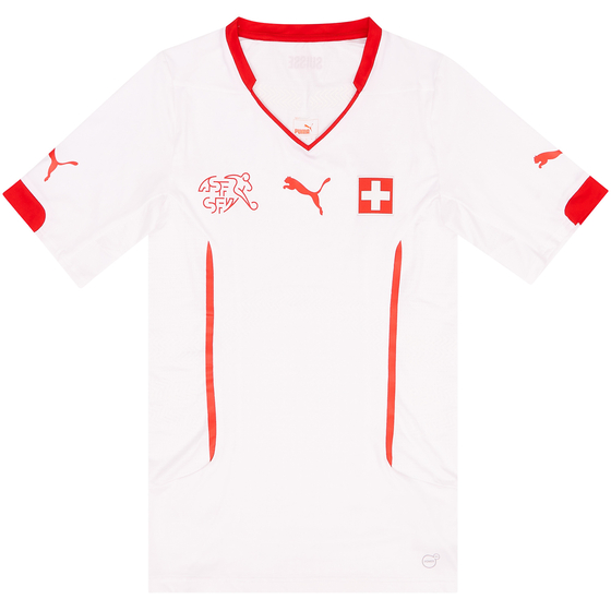 2014-15 Switzerland Player Issue Away Shirt - 9/10 - (M)