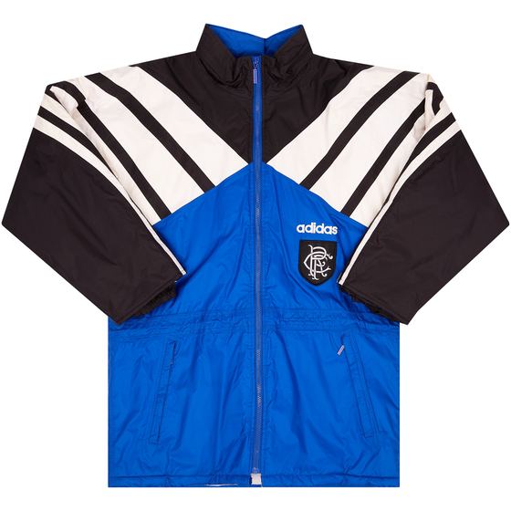 1992-94 Rangers adidas Bench Coat - 9/10 - (XL)