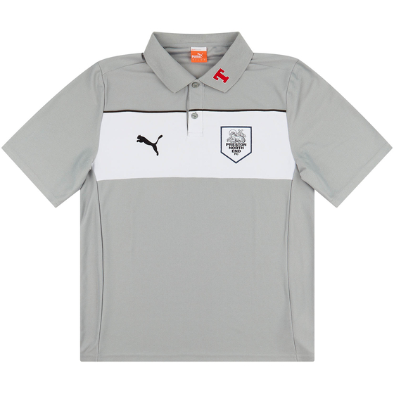2011-12 Preston Puma Training Polo Shirt - 9/10 - (L)