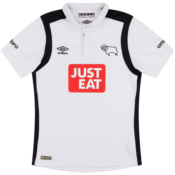 2016-17 Derby County Home Shirt - 8/10 - (S)