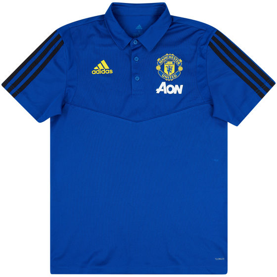 2019-20 Manchester United adidas Polo Shirt - 9/10 - (S)