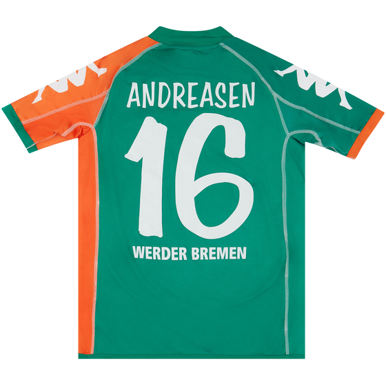 2006-07 Werder Bremen Away Shirt Andreasen #16 - 9/10 - (S)