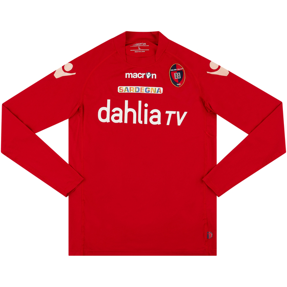 2009-11 Cagliari Third L/S Shirt #7 - 6/10 - (L)