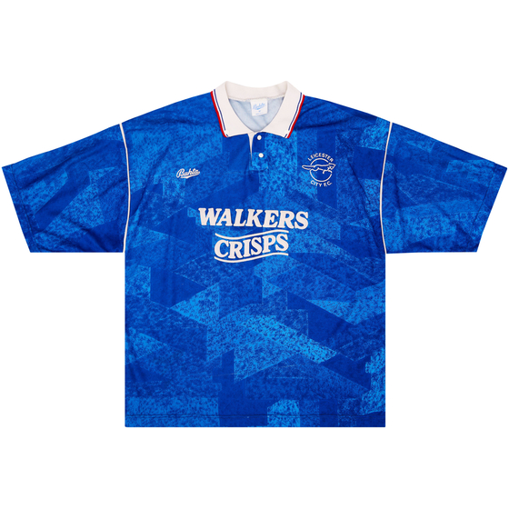1990-92 Leicester Home Shirt - 6/10 - (L)